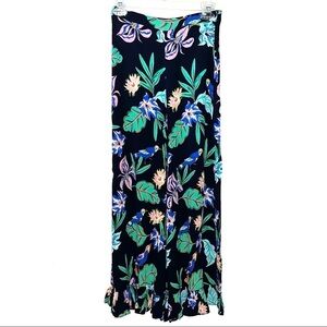 Zara Wide Leg Pants in Tropical Vacation Print